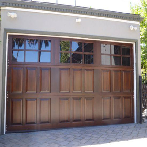 Customized modern design steel garage doors