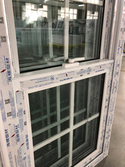 LVDUN Modern Cheap Double Glass hung Pvc Window And Door Plastic Upvc Window