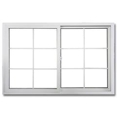 LVDUN OEM/ODM High Quality Double Glazed Aluminum Sliding Windows Profiles for House