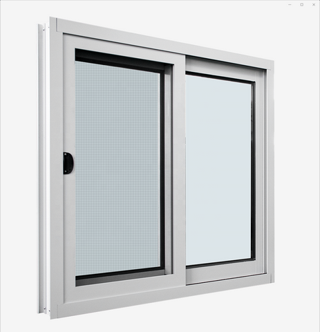 LVDUN Grill Design Double Glazed Insulated And Storm Stand Alone Sliding Australian Standard Window