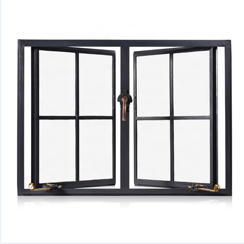 LVDUN Simple iron modern steel iron frame window grill design