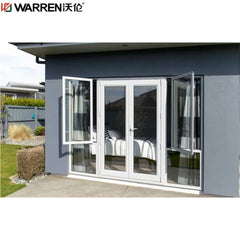 Warren 30x80 Exterior Door French Prehung Interior 6 Panel Doors Modern Black Door French Double