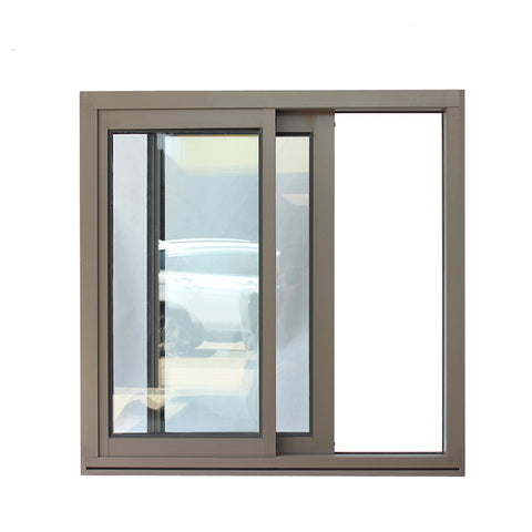 LVDUN Manufacturing Aluminium Profile Glass Windows Latest Designs Thermal Break Horizontal Sliding Window