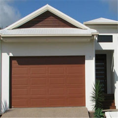 LVDUN modern aluminium panels garage door design 9x8 garage door