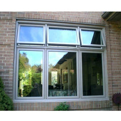 LVDUN General Aluminum Storm Hinged Windows Extrusions Chain Winder Awning Window Swing Out Window