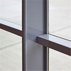 LVDUN Aluminum Thermal Break Movable Window Awning Glass Curtain Wall Price