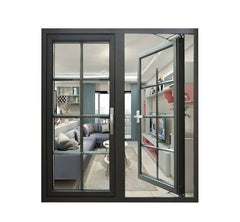 LVDUN double Glazed Windows Aluminum glass swing window