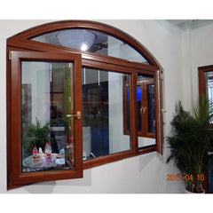 LVDUN Customized UPVC/PVC windows double glazed swing glass window