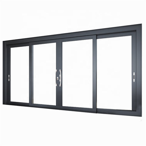 LVDUN Auto Sliding Glass Doors USA Hot Sale Pocket Single Pane Sliding Glass Doors Hidden  Automatic Sliding Doors Glass