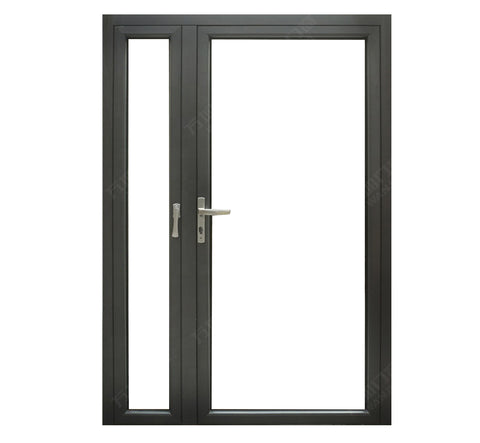 LVDUN aluminum french patio door unequal double swing door