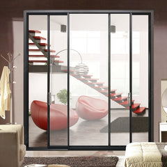 LVDUN aluminum alloy sliding doors and window/ Slim Frame Aluminum Sliding Door/ Narrow Frame Push-pull Door