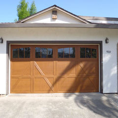 Customized American standard Aluminum Modern Glass garage door