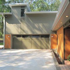 Modern Industrial Overhead garage door