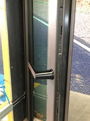 LVDUN 96 x 96 sliding patio door thermal broken aluminium swing window
