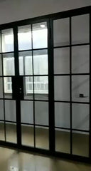 LVDUN Hot selling thin frame steel casement window slim steel casement window iron windows