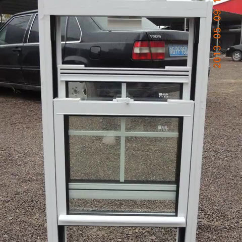 LVDUN Single Hung Double Glazed Aluminium Windows For Shop Use