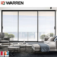 Horizontal sliding garage door multi slide patio door aluminum alloy doors windows