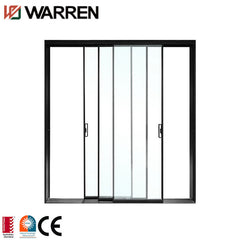 Shipping container sliding door aluminum French double glazed sliding glass doors