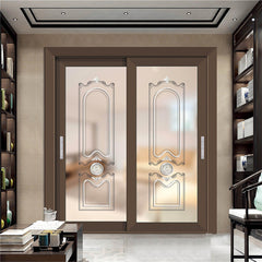 LVDUN Entrance Sliding Doors  Canada Hot Sale Sliding Glass Pocket Doors For Apartment Multi Panel Sliding Doors