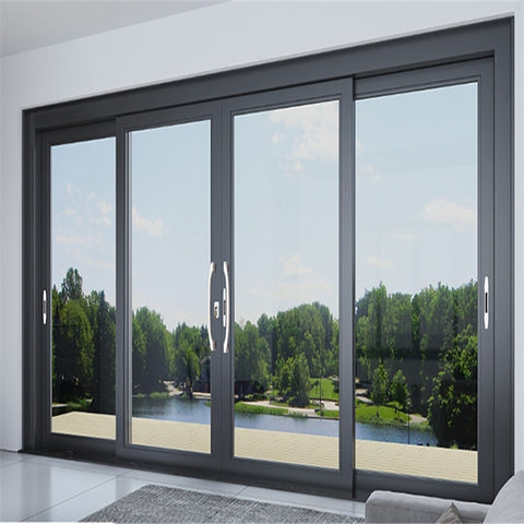 LVDUN Huge Sliding Glass Door Australia Standard Sliding From Automatic Sliding Door  For Sale   Rail Sliding Door