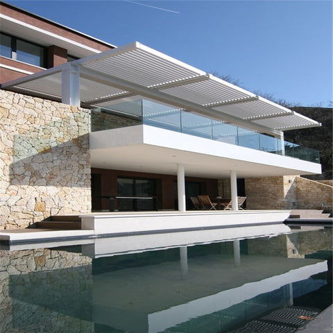 Best Modern Better Homes And Gardens Merit moor Aluminum Louvered Roof Pergola Kits Aluminum Pergola