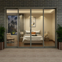 LVDUN 3 Panel Sliding Doors Lowes Sliding Glass Doors With Blinds Design Aluminum Hurricane Power Operated Sliding Doors