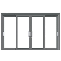 LVDUN Barn Doors Sliding  Standard Lift Japanese Shoji Sliding Doors Garage Opener Aluminum Windows And Sliding Doors