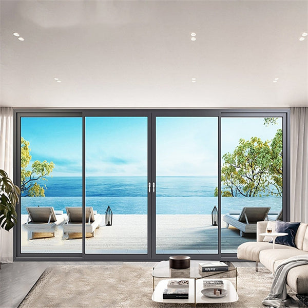 Aluminum Sliding Door System Double Glass Aluminum Sliding Folding Door Price Of Aluminum Sliding Door