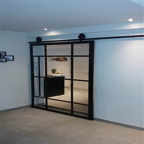 Interior Door Pocket Cheap High Quality Modern Style Mirror Pocket Door System Hardware Pocket Sliding Door Glass