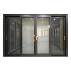 LVDUN Modern Design 96 X 80 Aluminum Shower Sliding Door Commercial System Electric Sliding Door For Balcony Warehouse Sliding Door