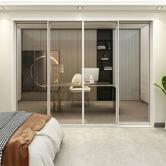 Window And Door Profile Aluminum Sliding New Design Aluminum Sliding Stacking Door Aluminum Double Sliding Door