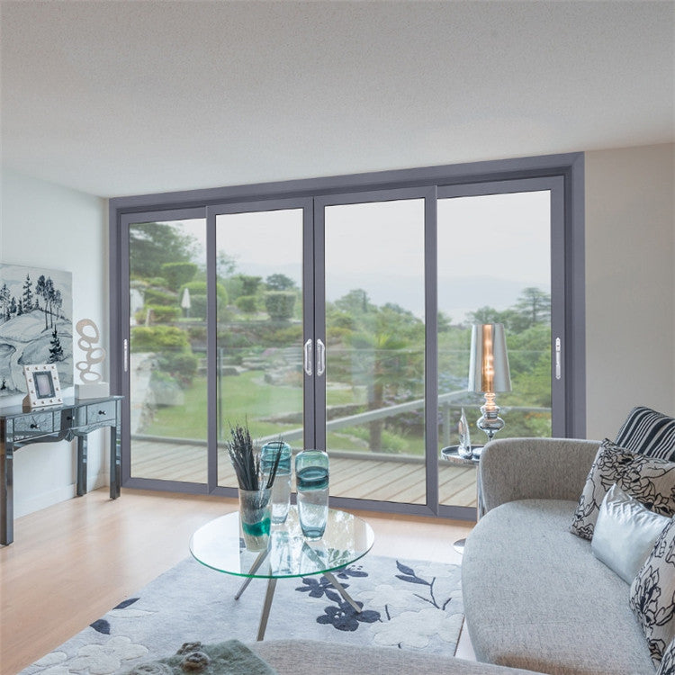 LVDUN Au Standard Aluminum Trackless Sliding Door Opener Residential F