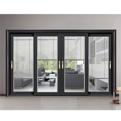 LVDUN Sliding Doors Pakistan New Zealand Standard Villa House Use Art Deco Style  Sliding Door Interior Half Doors