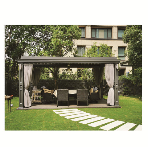 Closing Aluminum Louver Bioclimatic Pergola Cheap Price Aluminum Pergola Automatic Swimming Pool Covers Louver Roof Pergola