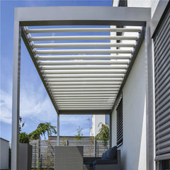 Best Price Aluminum Patio Roof Sunshade Bioclimatic Garden Pergola