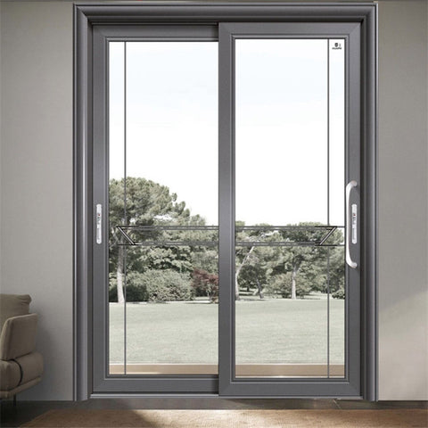 LVDUN 3 Panel Sliding Doors Lowes Sliding Glass Doors With Blinds Design Aluminum Hurricane Power Operated Sliding Doors
