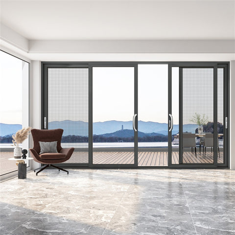 LVDUN Huge Sliding Glass Door Australia Standard Sliding From Automatic Sliding Door  For Sale   Rail Sliding Door