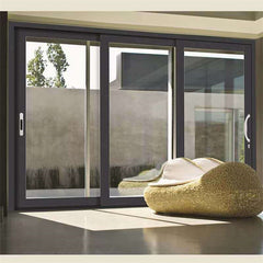 LVDUN New Design Aluminum Double Glass Sliding Door Sliding Door System Aluminum Sliding Door System Aluminum