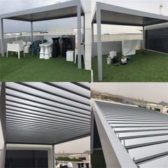 Ready Product 3X3M Garden Aluminum Waterproof Pergola OEM ODM Factory Pergola