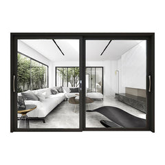 LVDUN Aluminum Framed Sliding Glass Door Canada Villa Use Glass Sliding Door Aluminum With Tempered Hidden Sliding Aluminum Door