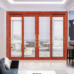 Interior Door Sliding USA Standard 10 Years Warranty Aluminum Decoration Aluminum Temporary Sliding Doors Israel Sliding Door