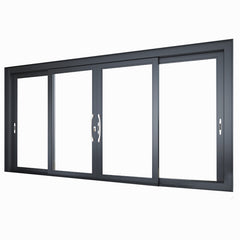 LVDUN Sliding Glass Doors Price Australia Standard Triple Panel Sliding Stacker Sliding Metal Doors Suspended Sliding Doors
