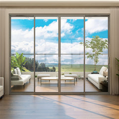 LVDUN Industrial Sliding Door High Quality Double Glazing Frameless Sliding Glass Door System Rails  Automatic Sliding Door