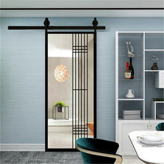 Articulating Barn Door Interior Contemporary Rustic Barn Doors With Carbon Steel Track Insulated Barn Door