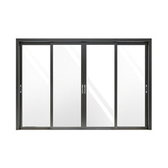 LVDUN Sliding Grill Doors Big Panel Aluminum Lift Sliding Cupboard Doors For High-End Villa  Home Slide Doors