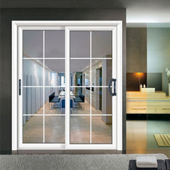 LVDUN Terrace Sliding Doors Australian Standard Aluminum Horizontal Hidden Sliding Doors With Recessed Handle Large Sliding Glass Door